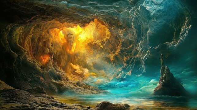 Exploring the cave of creation: a storage space for every soul's interaction.