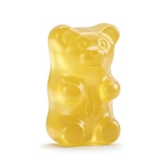Sweet gummy bear yellow