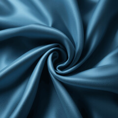 A close-up of satin fabric background 