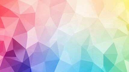 Colorful Geometric Background Soft Pastel Tone Creative Design