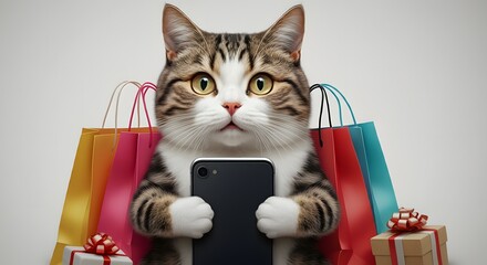 A hyper-realistic, 4K image of a social media post background with a clean, modern design. The background is a solid pure white color, creating a sleek and professional look.