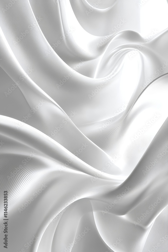 Poster abstract light digital background with soft gradients, generative ai