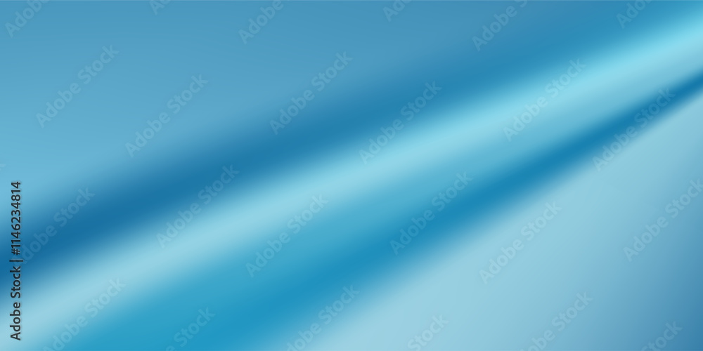 Wall mural color blue blur abstraction. Blurred background, pattern, wallpaper, smooth gradient texture color. Raster abstract design for your business. Cool background image for websites.