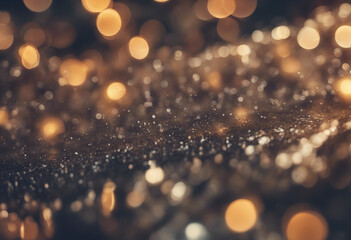 Different type of abstract Blurred bokeh background Christmas holidays light background