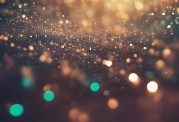 Different type of abstract Blurred bokeh background Christmas holidays light background