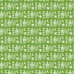 green pattern
