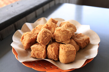 Tahu Sumedang, West Java Popular Street Food of Deep Fried Bean Curd from Sumedang