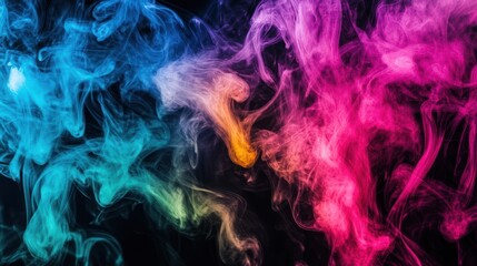 Abstract Smoke Art