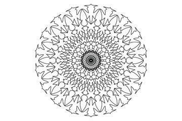 Mandala Design with Beautiful Work