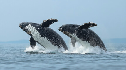 Obraz premium World Marine Mammal Protection Day. marine mammals