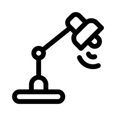 Desk line icon