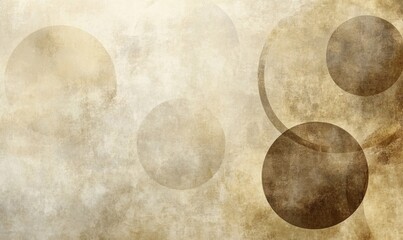 A blurry image of circles and a white background