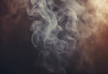 Fototapeta premium Abstract Smoke In Dark Background