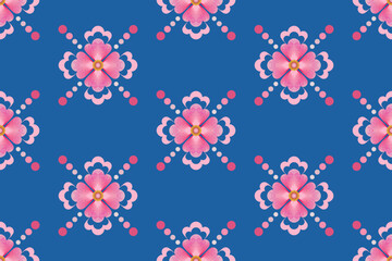 Floral geomatric pattern,leaf pattern,Rose, shape,seamless pattern,abstract.