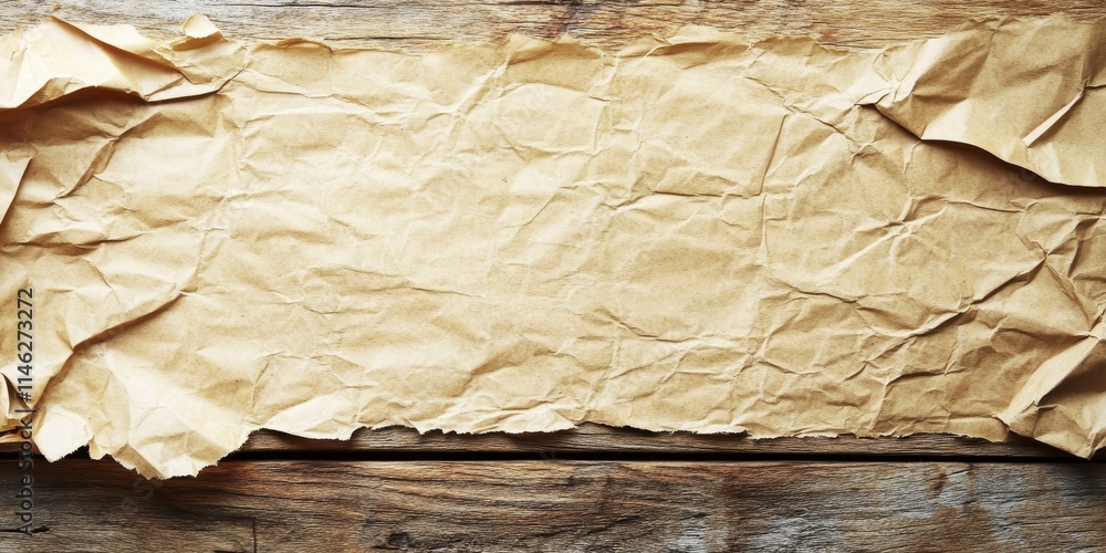 Poster sticky paper backdrop resting on a wooden surface, showcasing the unique texture and appeal of stick