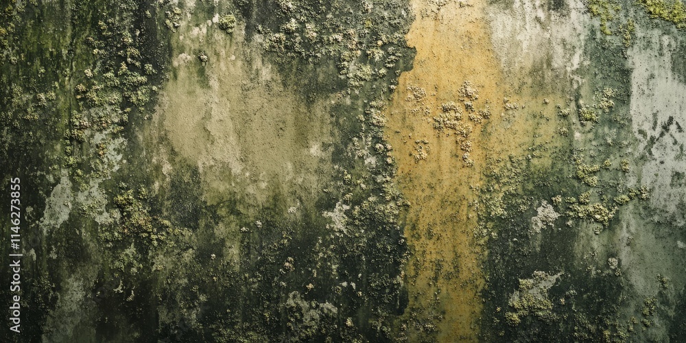 Fototapete A background characterized by mold, featuring an empty area designated for inserting text. This moldy backdrop creates a canvas for added written content.