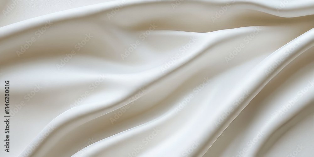 Poster Elegant white leather background showcasing a smooth texture, perfect for various design projects that require a refined and sophisticated white leather texture. Ideal for backgrounds and overlays.
