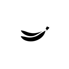 banana glyph icon