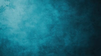 Obraz premium Rich Textured Teal Background with Subtle Depth and Gradient