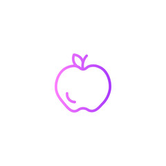 apple gradient icon