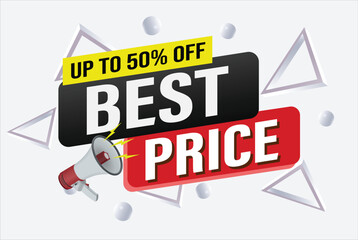 best price poster banner graphic design icon logo sign symbol social media website coupon

