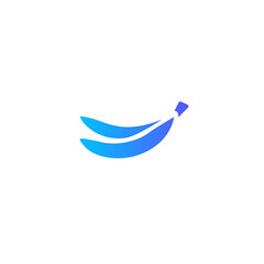 banana gradient icon
