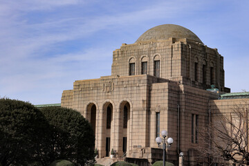 都心散歩 冬の神宮外苑銀杏並木あたり
