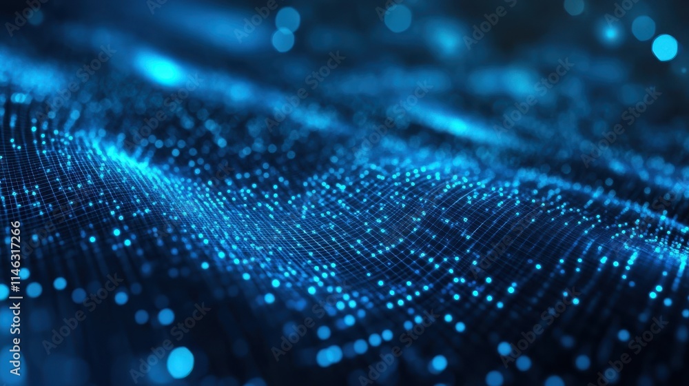 Poster abstract technology background. big data for future technology. digital innovation concept for your 