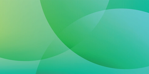 abstract background of realistic green curved gradient shading. vector design concept. Decorative web layout or poster, banner