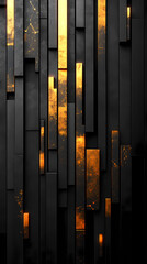 Obraz premium create a dark background, elements representing trading on the stock exchange participate in the background design