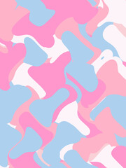 Pink blue abstract background. Illustration for banner, poster, card