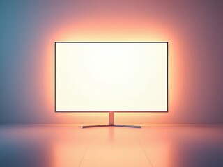 "Vibrant LCD TV Display