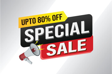 Special offer final sale tag. Banner design template for marketing. Special offer promotion or retail. background banner modern graphic design for store shop, online store, website, landing page

