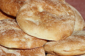 Moroccan Traditional Bread, Khobz