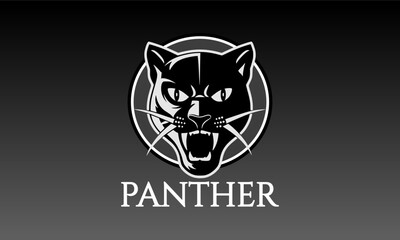 panther logo, panther eyes, panther mascot, panther illustration, cougar, black panther leopard © ayaz