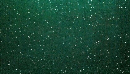 Sparkling Green Background with White Glitter Dots. Abstract Glittering Texture Perfect for Holiday Themes, Nature-Inspired Art Projects, Digital Design, or Decorative Backdrops