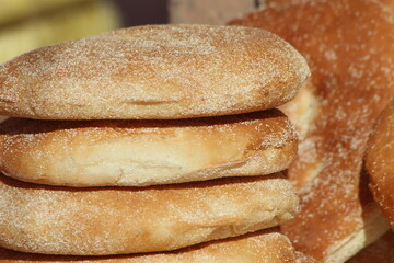 Moroccan Traditional Bread, Khobz
