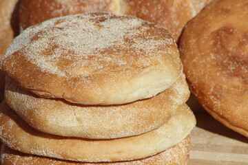 Moroccan Traditional Bread, Khobz