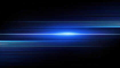 Stunning Blue Laser Beam Light Streaks on Dark Background for Futuristic Tech Themes, Sci-Fi Design Concepts, or High-Tech Presentations with a Bold Aesthetic