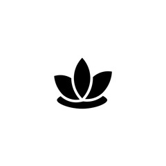 leaf glyph icon