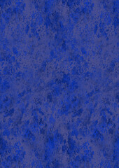 Patron batik difuso y desgastado azul