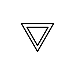 yield line icon