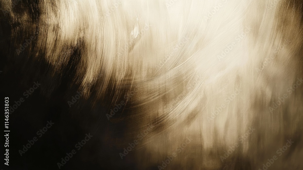 Poster abstract texture with soft gold and black swirls ideal for backgrounds, prints, and creative project