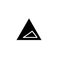 Slope glyph icon