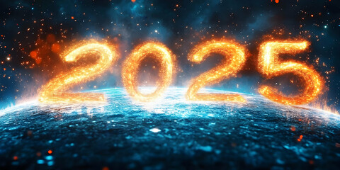 Fiery 2025 Arrives: Planet Earth's New Year