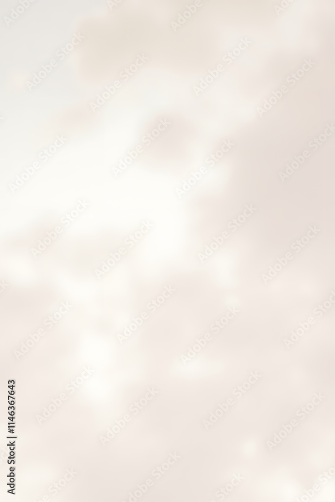 Poster soft, smooth white clouds in a pale pastel sky provide an ideal abstract background for artistic exp