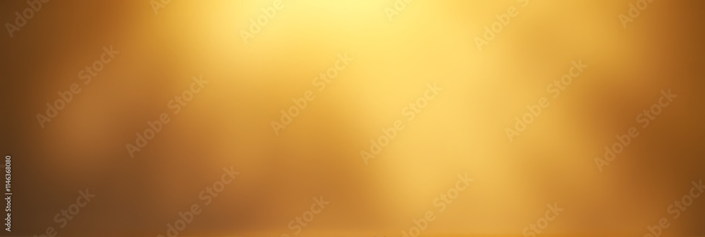 Poster soft golden bokeh effect adds a decorative touch with its smooth, subtle beauty to any interior desi