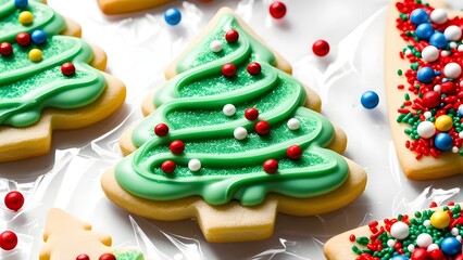 Obraz premium christmas gingerbread cookies