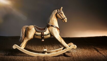 antique horse toy