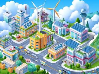 Bold initiatives in community-driven renewable energy, including rooftop solar arrays, wind turbines, hydroelectric generators, and geothermal heating, are transforming cities.
